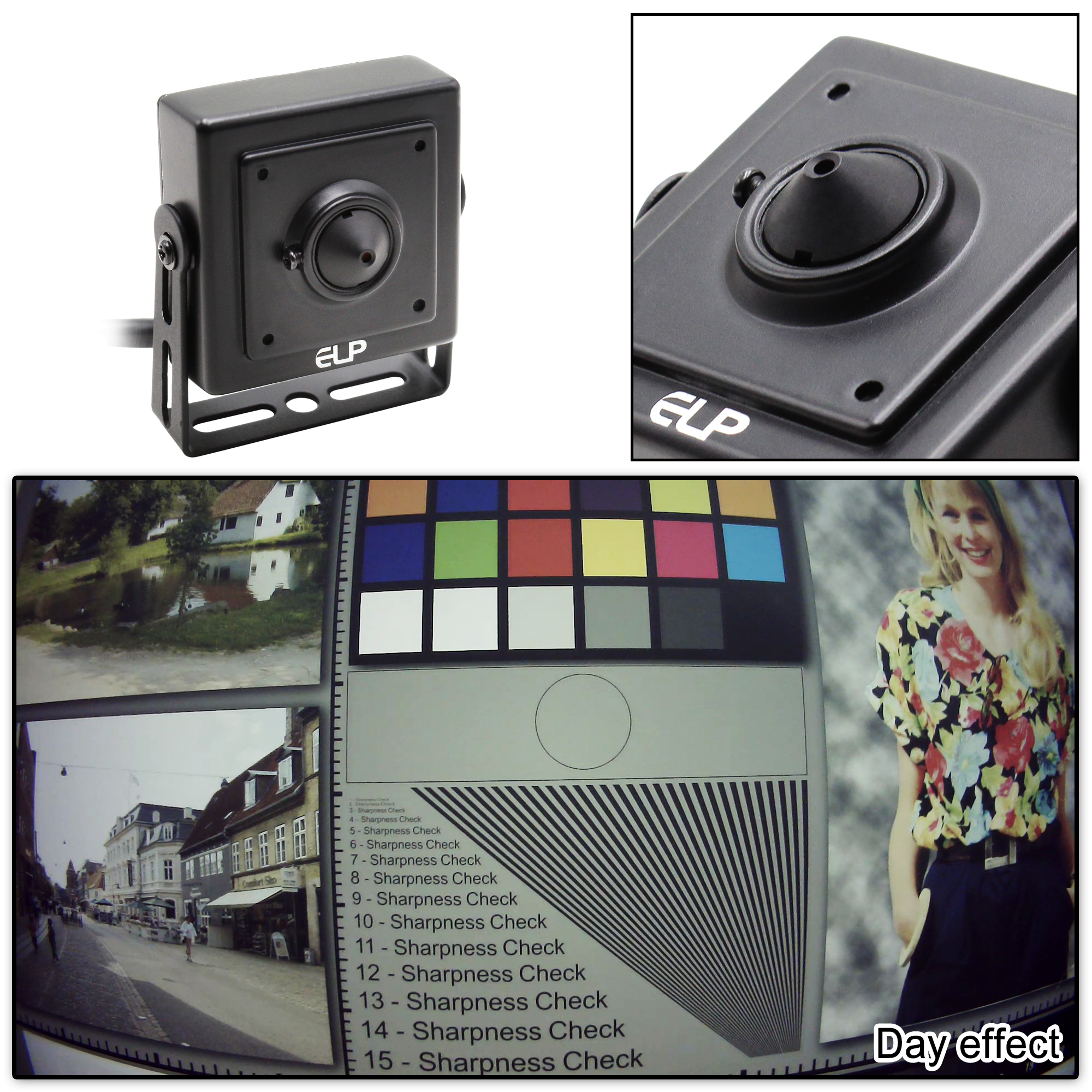 ELP USB Security Camera Low Light 1080P Sony IMX322 HD Sensor H.264