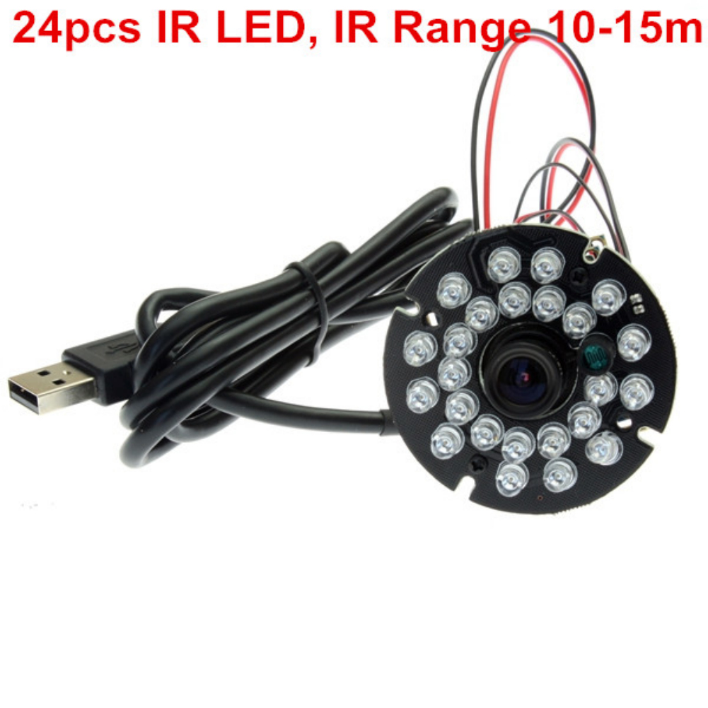 ELP 30fps 1920*1080 Sony IMX322 Full HD IR Cut IR Led Night Vision  Webcam UVC OTG USB Camera Module For Windows Linux Android
