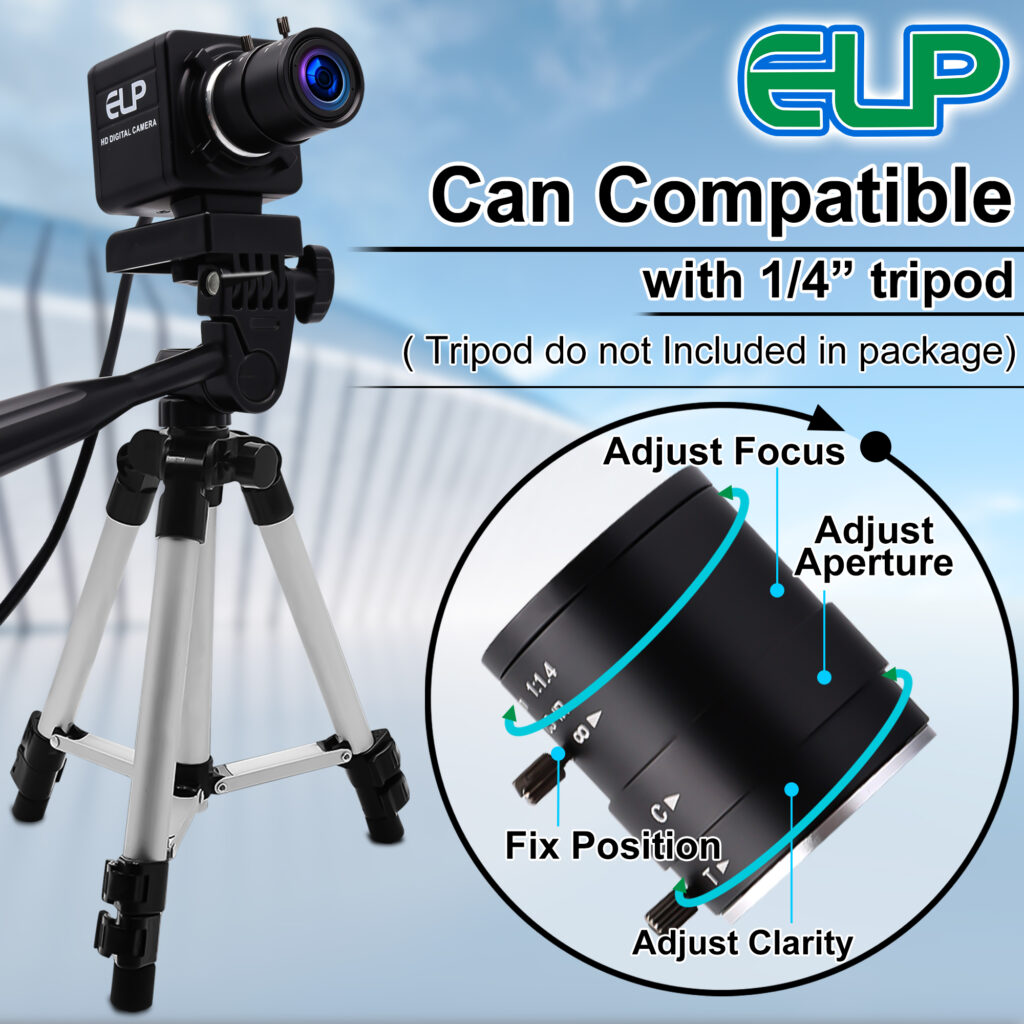 ELP High Speed 1080P 60fps 720P 120fps 360P 260fps USB Camera UVC ...