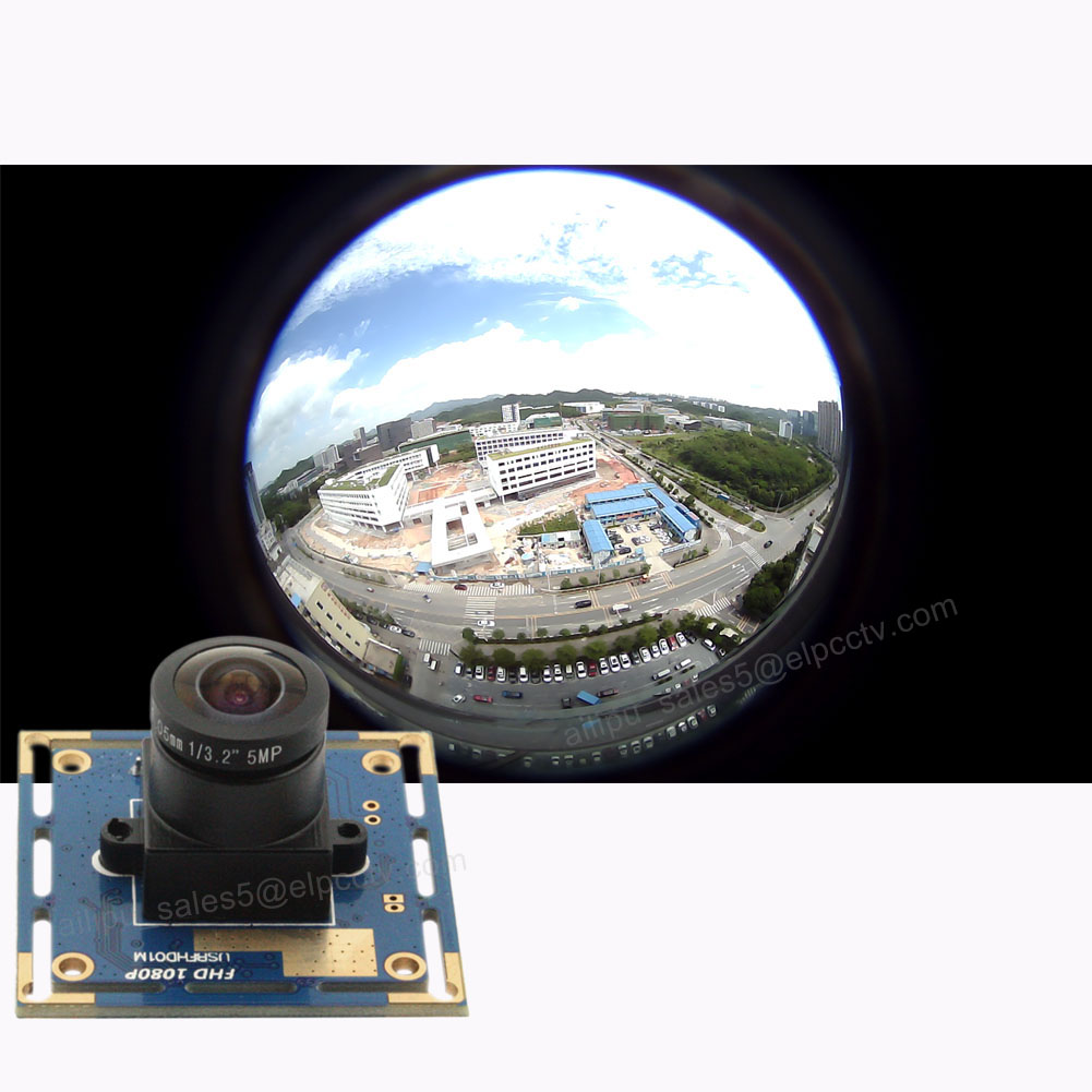 ELP 360 Degree Camera Full Circle View 1080P CMOS OV2710 Fisheye